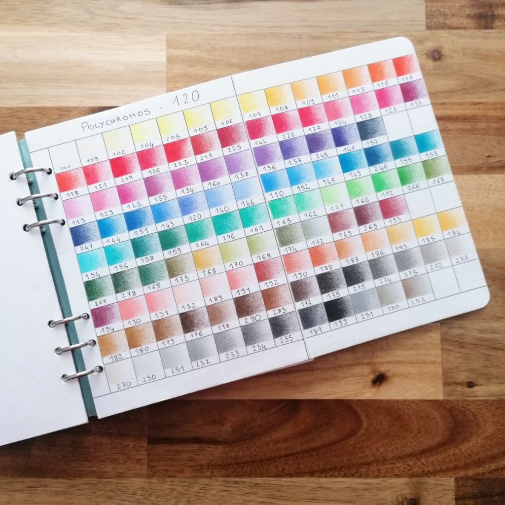 PDF Nuancier à colorier pour classer vos couleurs, coloriage, classement,  charte, version 114 espaces